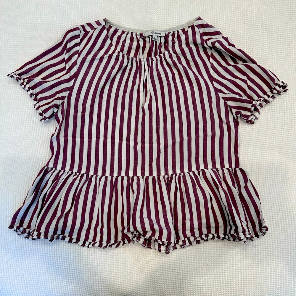 Madewell Striped Blouse